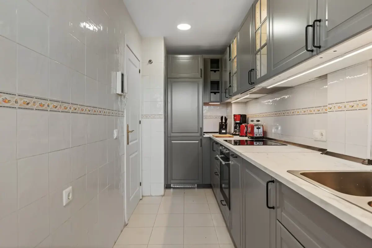 Renovated kitchen